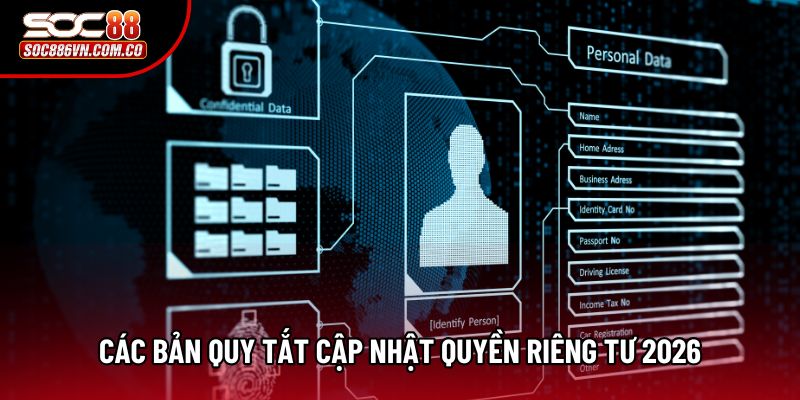 Các bản quy tắt cập nhật quyền riêng tư 2026